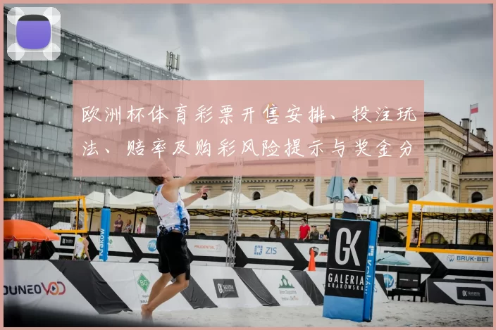 欧洲杯体育彩票开售安排、投注玩法、赔率及购彩风险提示与奖金分配影响